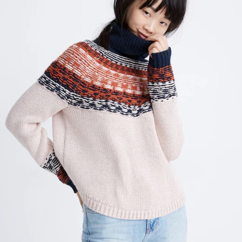Madewell Multicolor Knit Sweater